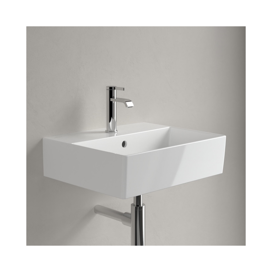 Villeroy & Boch 4A225G01 - Lavabo sospeso/da appoggio MEMENTO 50 x 42 cm ceramica/bianco