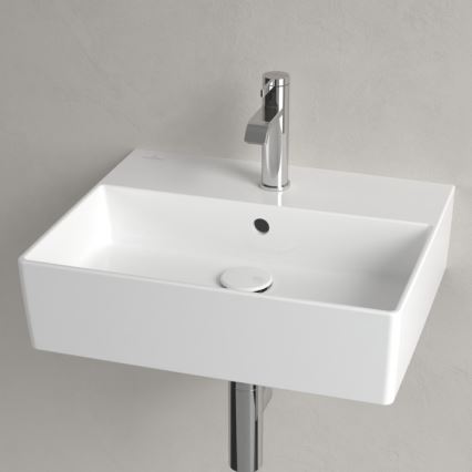 Villeroy & Boch 4A225G01 - Lavabo sospeso/da appoggio MEMENTO 50 x 42 cm ceramica/bianco