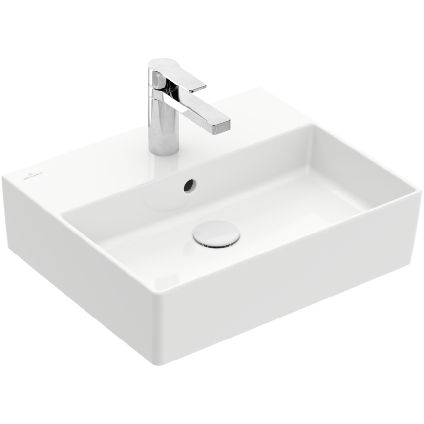 Villeroy & Boch 4A225G01 - Lavabo sospeso/da appoggio MEMENTO 50 x 42 cm ceramica/bianco