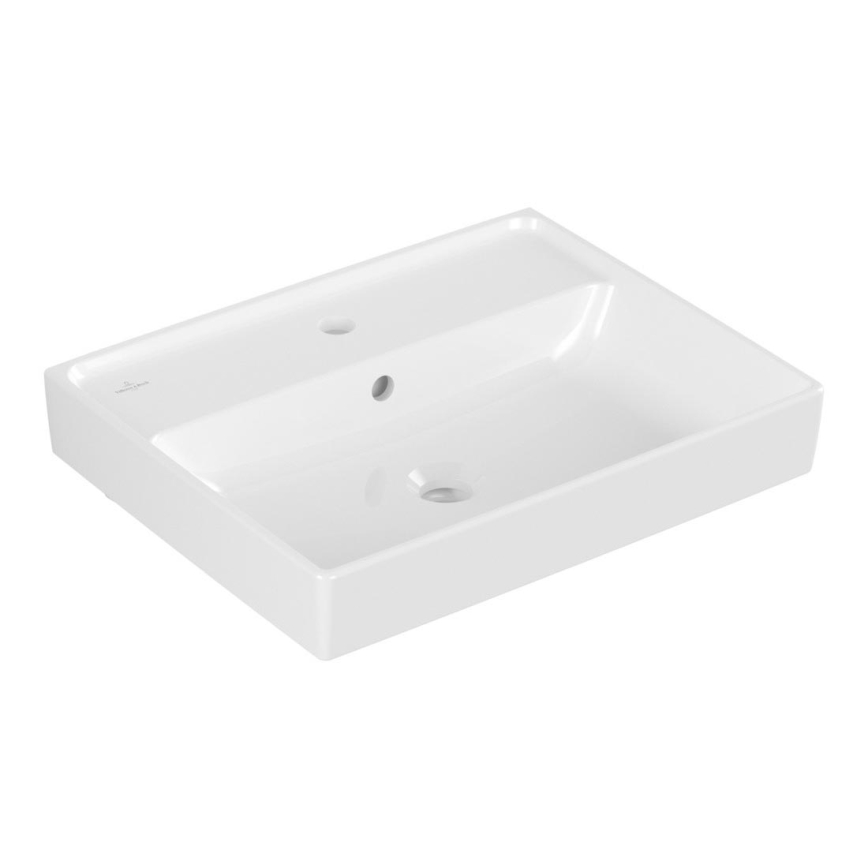 Villeroy & Boch 4A335501 - Wandhängendes Waschbecken COLLARO 55x44 cm Keramik/weiß