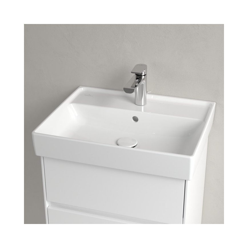 Villeroy & Boch 4A335501 - Wandhängendes Waschbecken COLLARO 55x44 cm Keramik/weiß