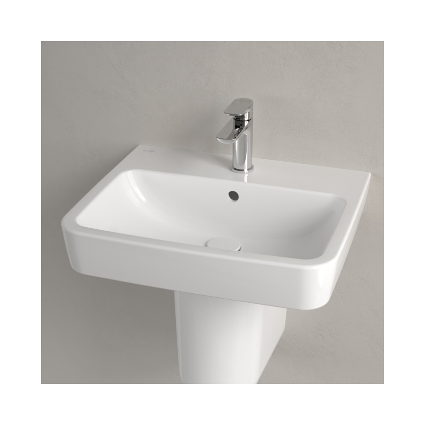 Villeroy & Boch 4A415501 - Lavabo sospeso O.NOVO 55x46 cm ceramica/bianco