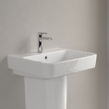 Villeroy & Boch 4A415501 - Lavabo suspendu O.NOVO 55 x 46 cm céramique/blanc