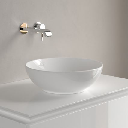 Villeroy & Boch 4A450001 - Lavabo da appoggio LOOP&FRIENDS Ø 38 cm ceramica/bianco