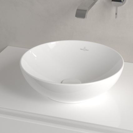 Villeroy & Boch 4A450001 - Lavabo da appoggio LOOP&FRIENDS Ø 38 cm ceramica/bianco