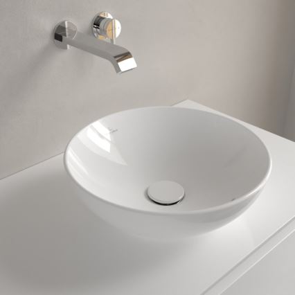 Villeroy & Boch 4A450001 - Lavabo da appoggio LOOP&FRIENDS Ø 38 cm ceramica/bianco