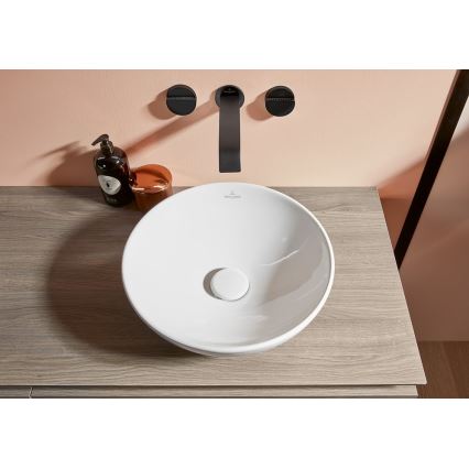 Villeroy & Boch 4A450001 - Lavabo da appoggio LOOP&FRIENDS Ø 38 cm ceramica/bianco