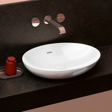 Villeroy & Boch 4A4700R1 - Lavabo da appoggio LOOP&FRIENDS 56x38 cm ceramica/bianco