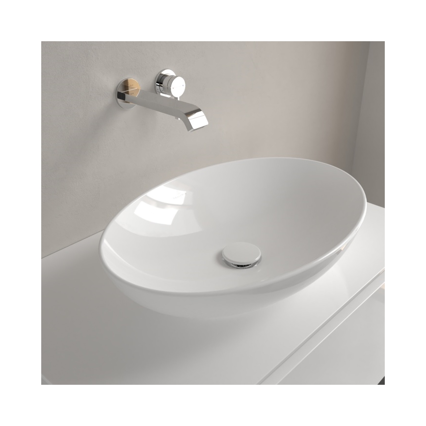 Villeroy & Boch 4A470101 - Lavabo da appoggio LOOP&FRIENDS 56x38 cm ceramica/bianco