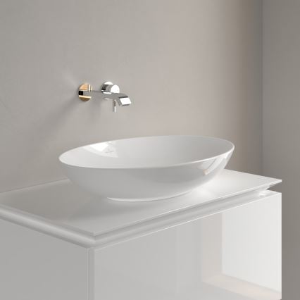 Villeroy & Boch 4A480001 - Lavabo à poser LOOP&FRIENDS 62x42 cm en céramique, blanc