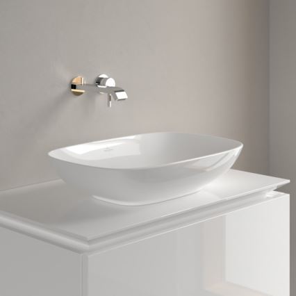 Villeroy & Boch 4A490001 - Lavabo à poser LOOP&FRIENDS 56 x 38 cm céramique/blanc