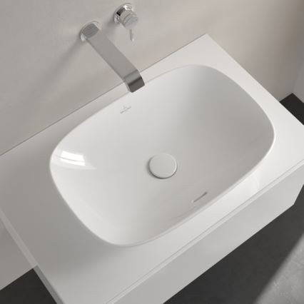 Villeroy & Boch 4A490001 - Lavabo à poser LOOP&FRIENDS 56 x 38 cm céramique/blanc