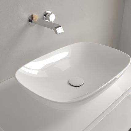 Villeroy & Boch 4A490001 - Lavabo à poser LOOP&FRIENDS 56 x 38 cm céramique/blanc