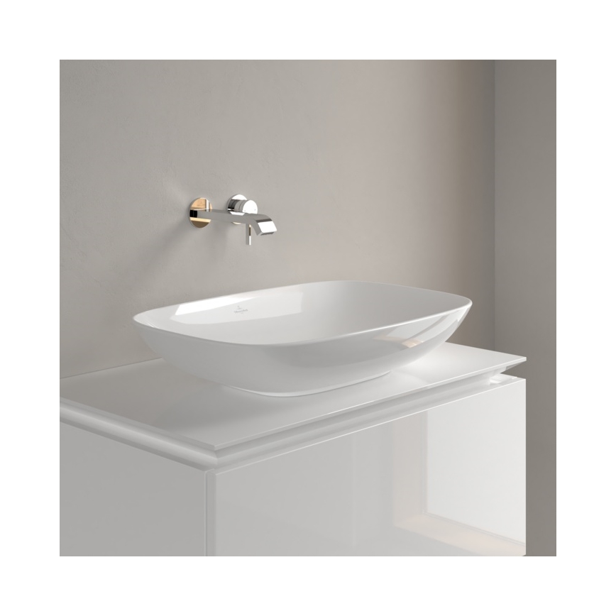 Villeroy & Boch 4A500001 - Lavabo da appoggio LOOP&FRIENDS 62x42 cm ceramica/bianco