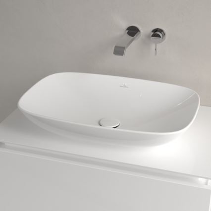 Villeroy & Boch 4A500001 - Lavabo da appoggio LOOP&FRIENDS 62x42 cm ceramica/bianco