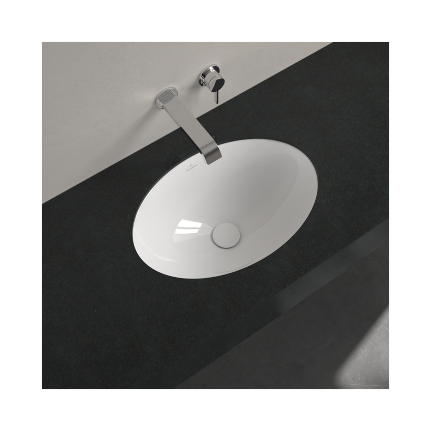 Villeroy & Boch 4A540001 - Lavabo da incasso LOOP&FRIENDS 48,5x32,5 cm ceramica/bianco