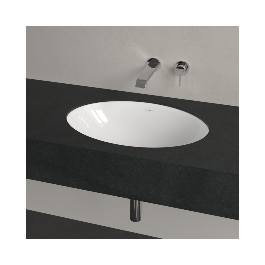 Villeroy & Boch 4A550001 - Einbauwaschbecken LOOP&FRIENDS 56x38 cm Keramik/weiß