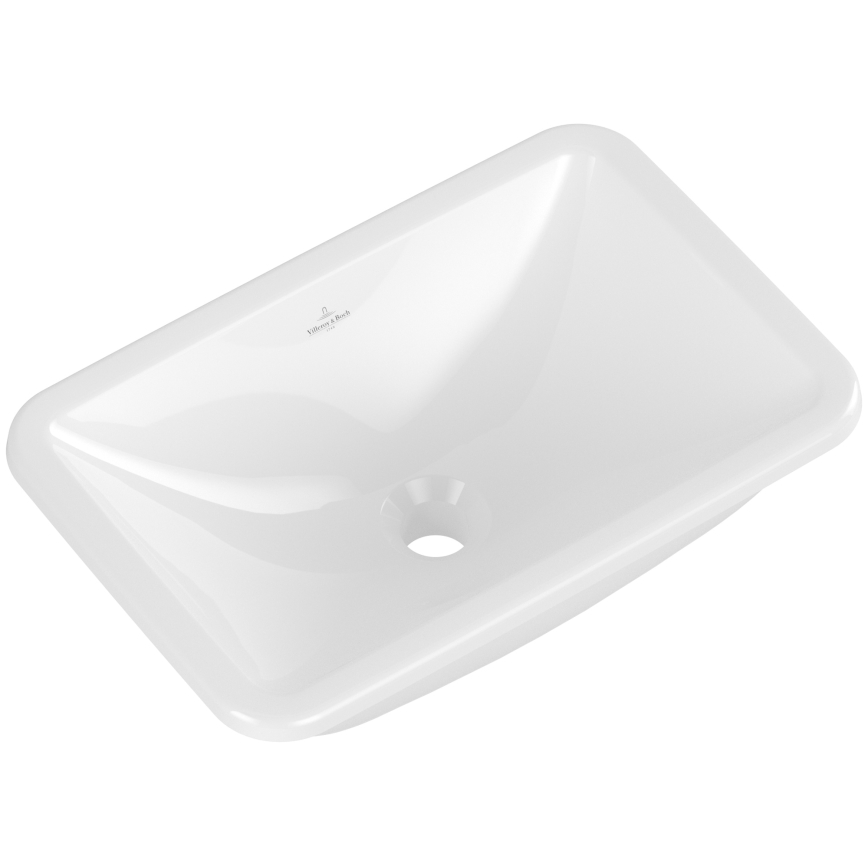 Villeroy & Boch 4A560001 - Lavabo à encastrer LOOP&FRIENDS 45 x 28 cm céramique/blanc