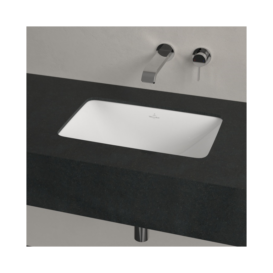 Villeroy & Boch 4A560101 - Einbauwaschbecken LOOP&FRIENDS 45x28 cm Keramik/Weiß