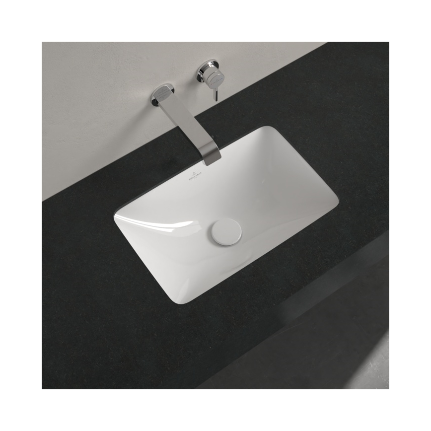 Villeroy & Boch 4A560101 - Lavabo encastré LOOP&FRIENDS 45 x 28 cm céramique/blanc