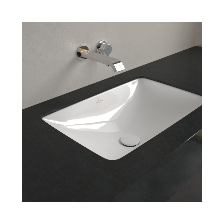 Villeroy & Boch 4A570001 - Lavabo da incasso LOOP&FRIENDS 54x34 cm ceramica/bianco
