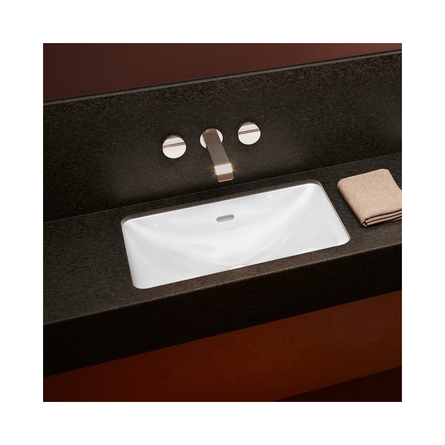 Villeroy & Boch 4A570001 - Lavabo da incasso LOOP&FRIENDS 54x34 cm ceramica/bianco