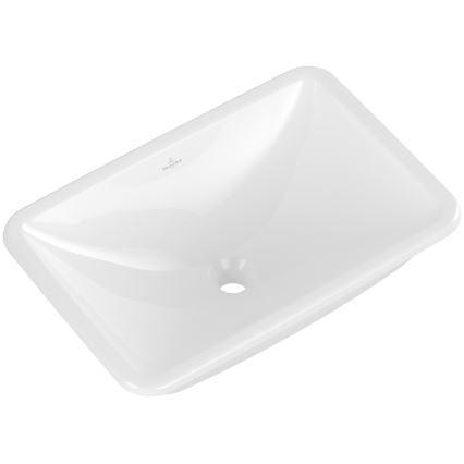 Villeroy & Boch 4A570001 - Lavabo da incasso LOOP&FRIENDS 54x34 cm ceramica/bianco