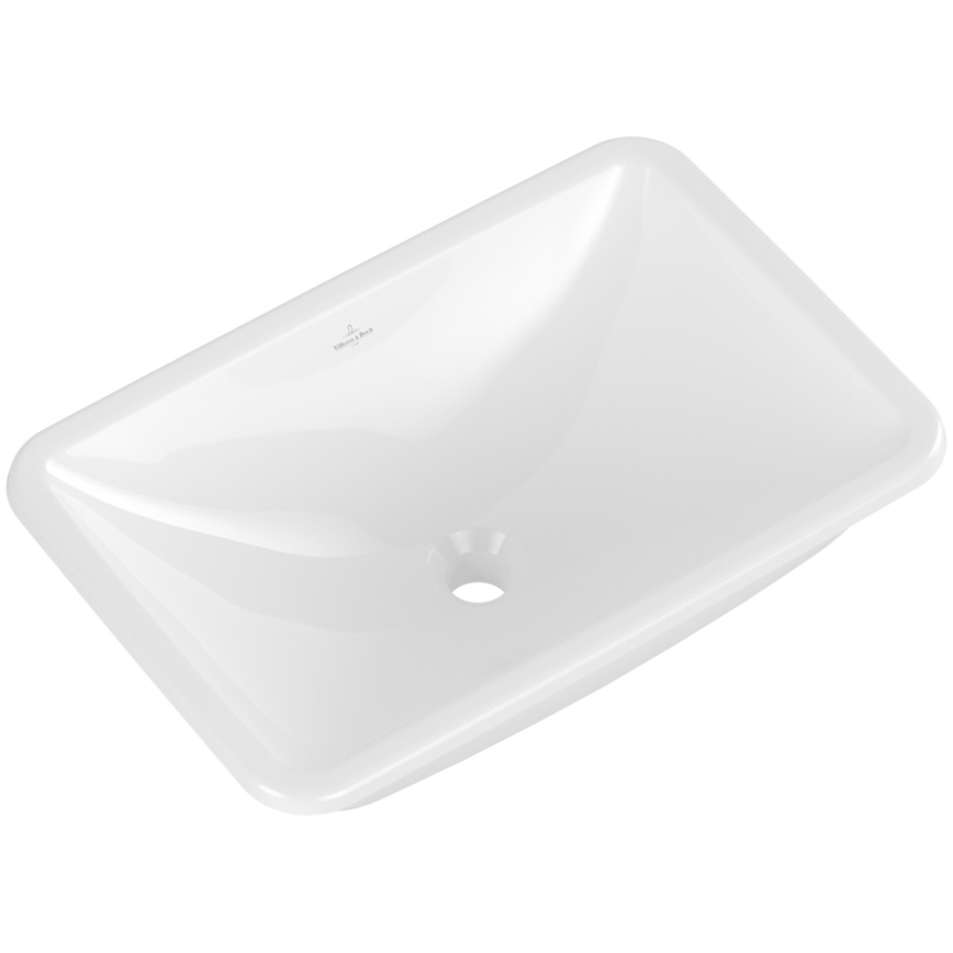 Villeroy & Boch 4A570001 - Lavabo à encastrer LOOP&FRIENDS 54 x 34 cm céramique/blanc