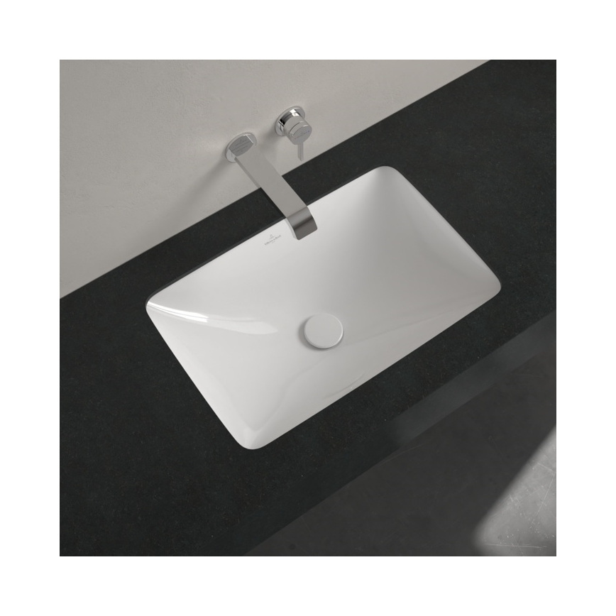 Villeroy & Boch 4A570101 - Lavabo da incasso LOOP&FRIENDS 54x34 cm ceramica/bianco