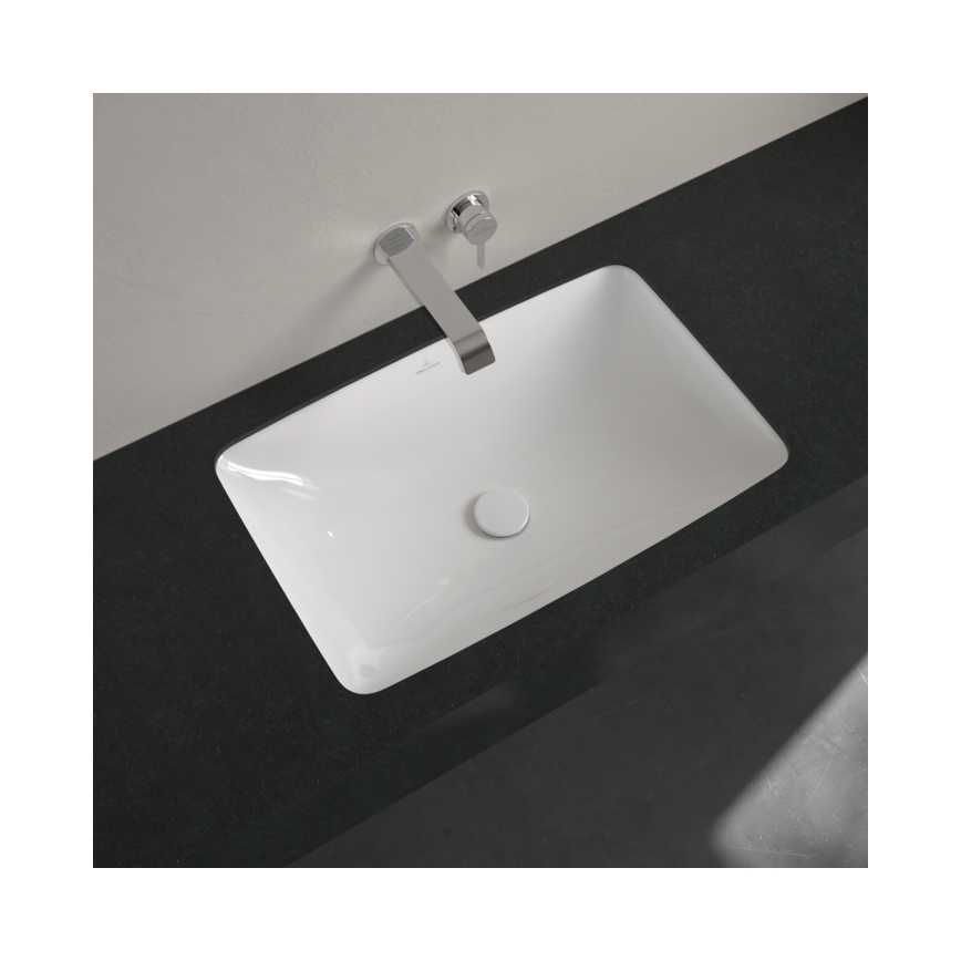 Villeroy & Boch 4A580101 - Lavabo encastré LOOP&FRIENDS 61,5x38 cm céramique/blanc