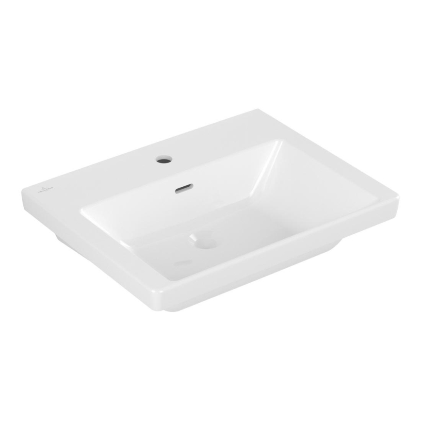 Villeroy & Boch 4A706001 - Lavabo sospeso SUBWAY 3.0 60x47 cm ceramica/bianco