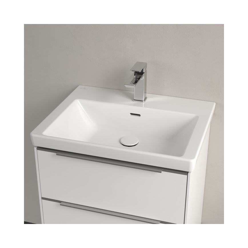 Villeroy & Boch 4A706001 - Lavabo sospeso SUBWAY 3.0 60x47 cm ceramica/bianco