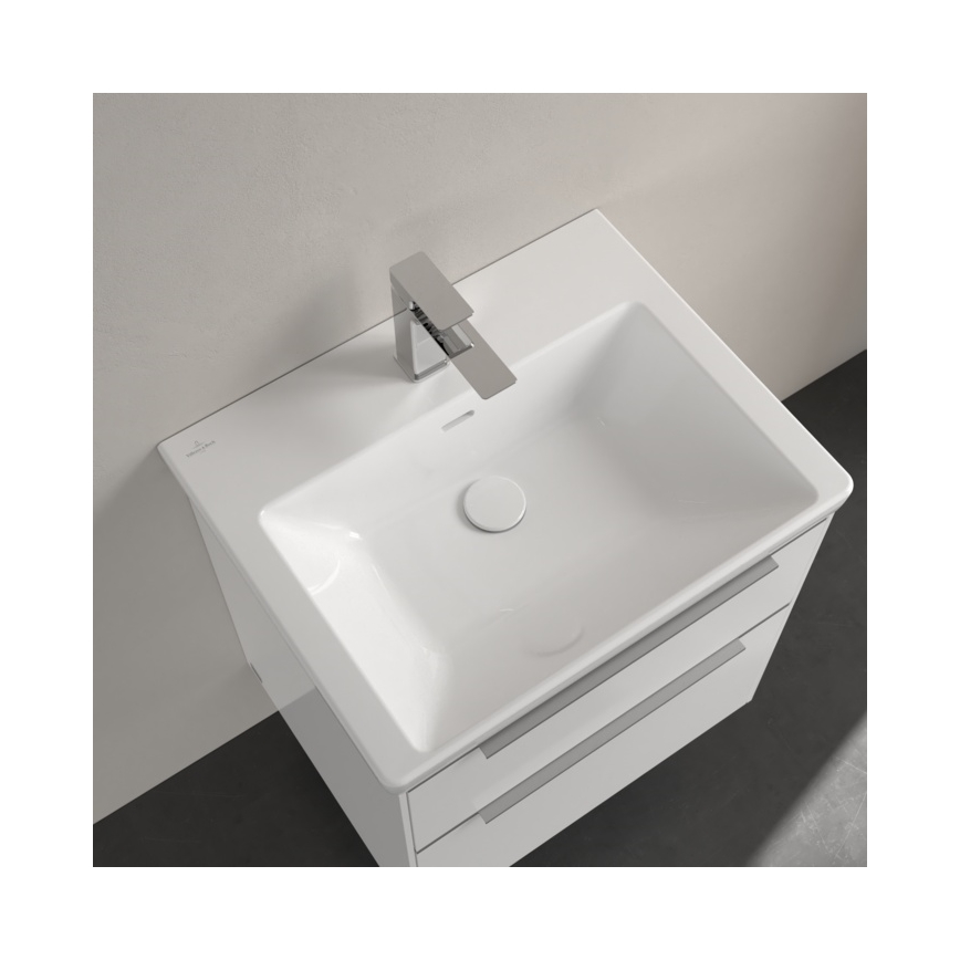 Villeroy & Boch 4A706001 - Lavabo sospeso SUBWAY 3.0 60x47 cm ceramica/bianco