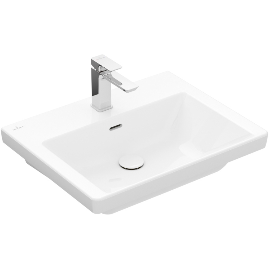 Villeroy & Boch 4A706001 - Lavabo sospeso SUBWAY 3.0 60x47 cm ceramica/bianco