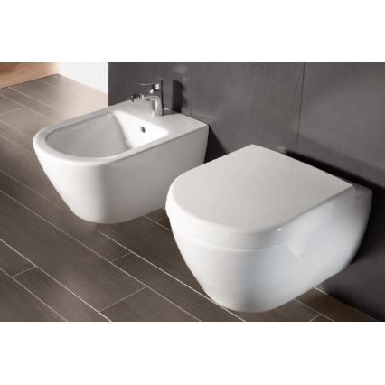 Villeroy & Boch 54000001 - Bidet sospeso SUBWAY 2.0 37x56 cm ceramica/bianco