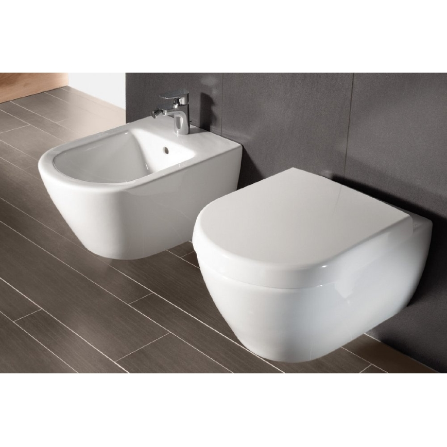 Villeroy & Boch 54000001 - Bidet sospeso SUBWAY 2.0 37x56 cm ceramica/bianco