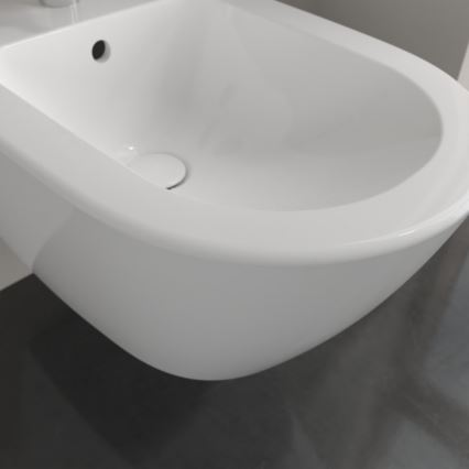 Villeroy & Boch 54000001 - Bidet suspendu SUBWAY 2.0 37x56 cm céramique/blanc