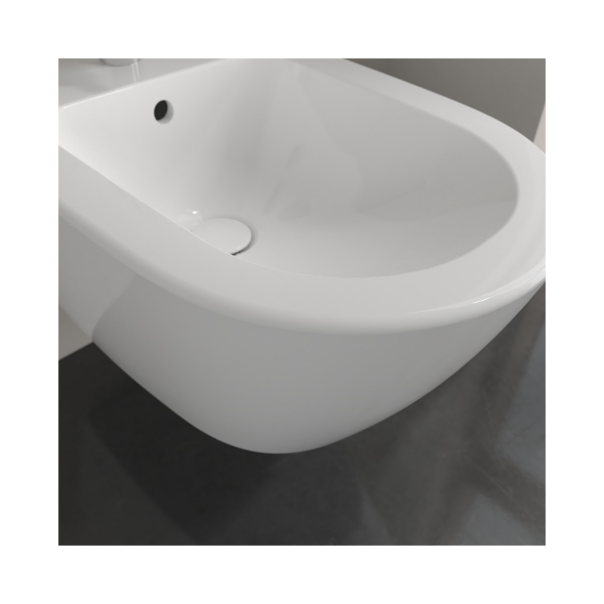 Villeroy & Boch 54000001 - Bidet suspendu SUBWAY 2.0 37x56 cm céramique/blanc