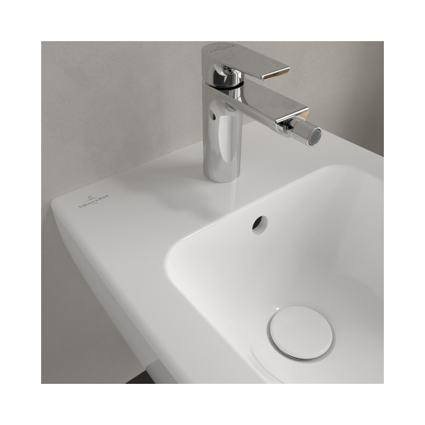 Villeroy & Boch 540000R1 - Wandhängendes Bidet SUBWAY 2.0, 37 x 56,5 cm, Keramik/weiß