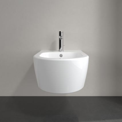 Villeroy & Boch 54050001 - Wandhängendes Bidet AVENTO, Keramik/weiß