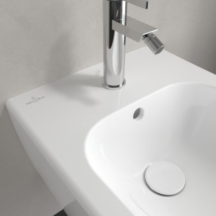 Villeroy & Boch 54050001 - Wandhängendes Bidet AVENTO, Keramik/weiß