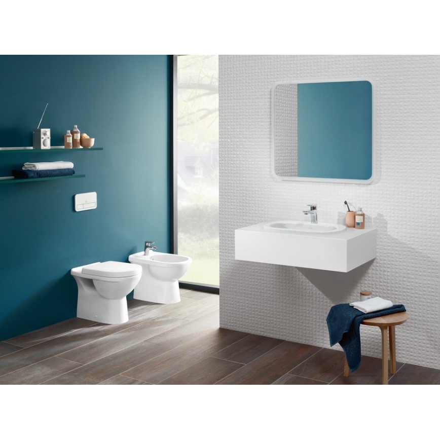 Villeroy & Boch 54610001 - Bidet a pavimento O.NOVO 57x36 cm ceramica/bianco