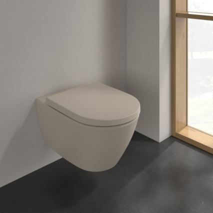 Villeroy & Boch 5614R0AM - Wand-WC SUBWAY 2.0 Keramik/beige