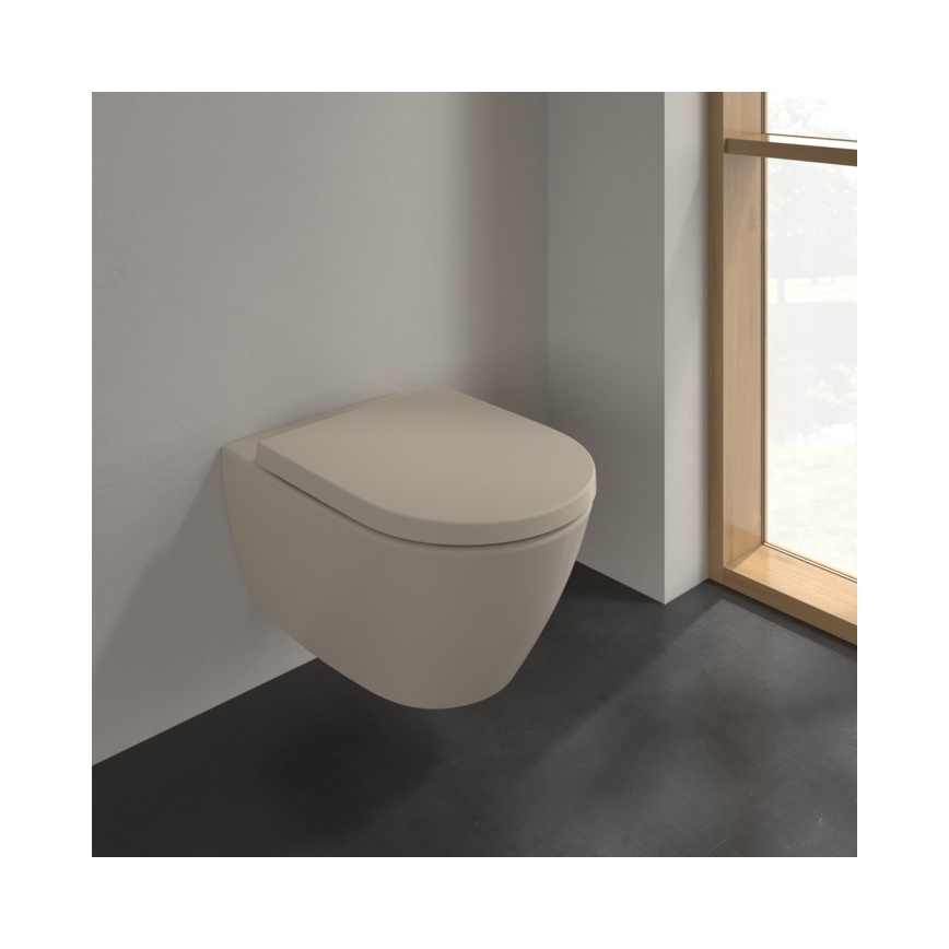 Villeroy & Boch 5614R0AM - WC sospeso SUBWAY 2.0 ceramica/beige
