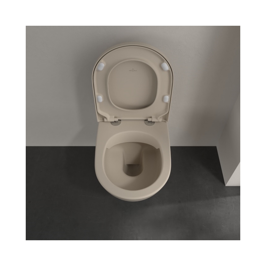 Villeroy & Boch 5614R0AM - WC sospeso SUBWAY 2.0 ceramica/beige