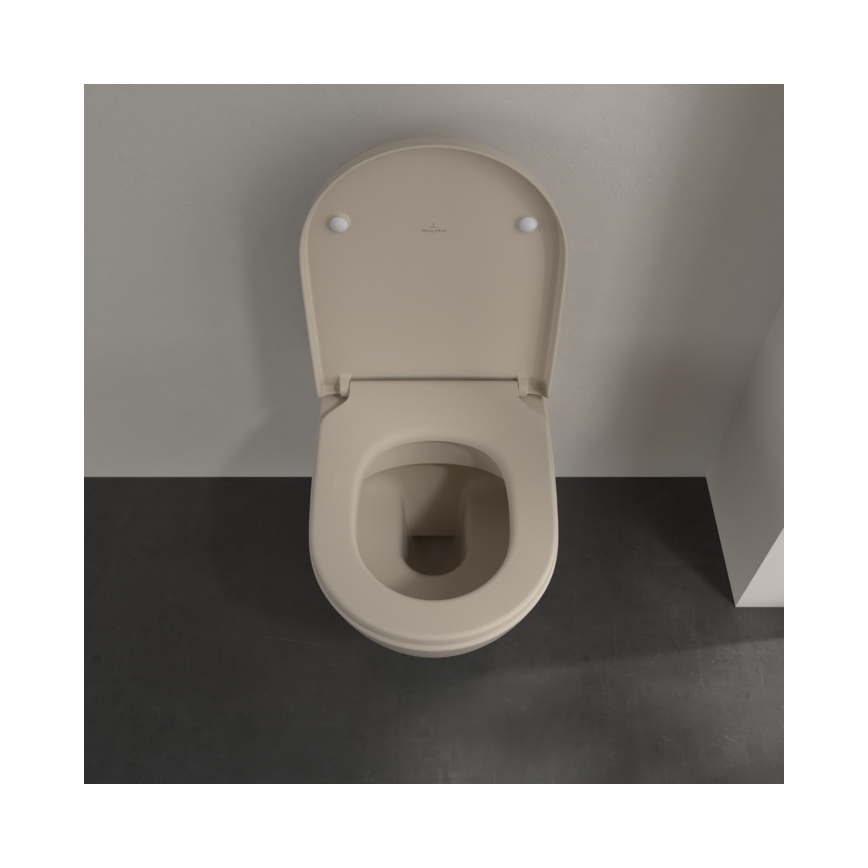 Villeroy & Boch 5614R0AM - WC suspendu SUBWAY 2.0 céramique/beige