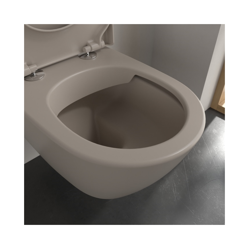 Villeroy & Boch 5614R0AM - WC suspendu SUBWAY 2.0 céramique/beige
