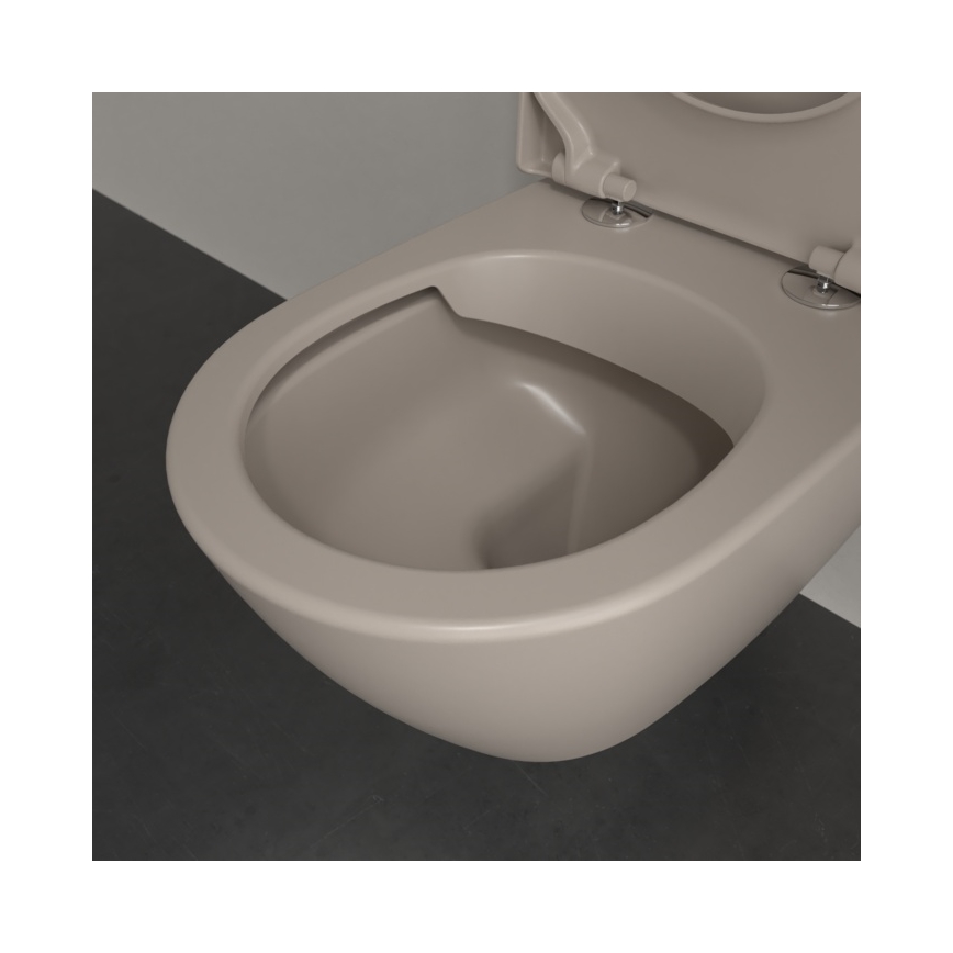 Villeroy & Boch 5614R0AM - WC suspendu SUBWAY 2.0 céramique/beige