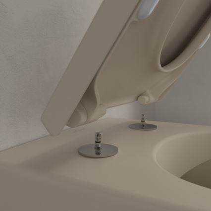 Villeroy & Boch 5614R0AM - WC suspendu SUBWAY 2.0 céramique/beige