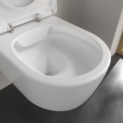 Villeroy & Boch 5656HRR1 - Wand-WC mit AVENTO SoftClose-Sitz Keramik/weiß